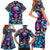 Skull Grafity Family Matching Short Sleeve Bodycon Dress and Hawaiian Shirt You Are Never Too Young To Dream Big - Wonder Print Shop