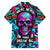 Skull Grafity Family Matching Short Sleeve Bodycon Dress and Hawaiian Shirt You Are Never Too Young To Dream Big - Wonder Print Shop