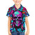 Skull Grafity Family Matching Short Sleeve Bodycon Dress and Hawaiian Shirt You Are Never Too Young To Dream Big - Wonder Print Shop