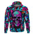 Skull Grafity Hoodie You Are Never Too Young To Dream Big - Wonder Print Shop