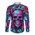 Skull Grafity Long Sleeve Button Shirt You Are Never Too Young To Dream Big - Wonder Print Shop