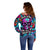 Skull Grafity Off Shoulder Sweater You Are Never Too Young To Dream Big - Wonder Print Shop