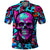 Skull Grafity Polo Shirt You Are Never Too Young To Dream Big - Wonder Print Shop