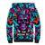 Skull Grafity Sherpa Hoodie You Are Never Too Young To Dream Big - Wonder Print Shop