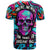 Skull Grafity T Shirt You Are Never Too Young To Dream Big - Wonder Print Shop