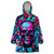 Skull Grafity Wearable Blanket Hoodie You Are Never Too Young To Dream Big - Wonder Print Shop