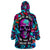 Skull Grafity Wearable Blanket Hoodie You Are Never Too Young To Dream Big - Wonder Print Shop