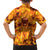 Three Skulls Flaming Family Matching Long Sleeve Bodycon Dress and Hawaiian Shirt High On Fire - Wonder Print Shop