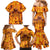 Three Skulls Flaming Family Matching Mermaid Dress and Hawaiian Shirt High On Fire - Wonder Print Shop