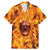 Three Skulls Flaming Family Matching Mermaid Dress and Hawaiian Shirt High On Fire - Wonder Print Shop