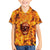 Three Skulls Flaming Family Matching Puletasi Dress and Hawaiian Shirt High On Fire - Wonder Print Shop