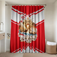 Bahrain National Day Bathroom Set Cultural Flag Emblem Vintage Collage
