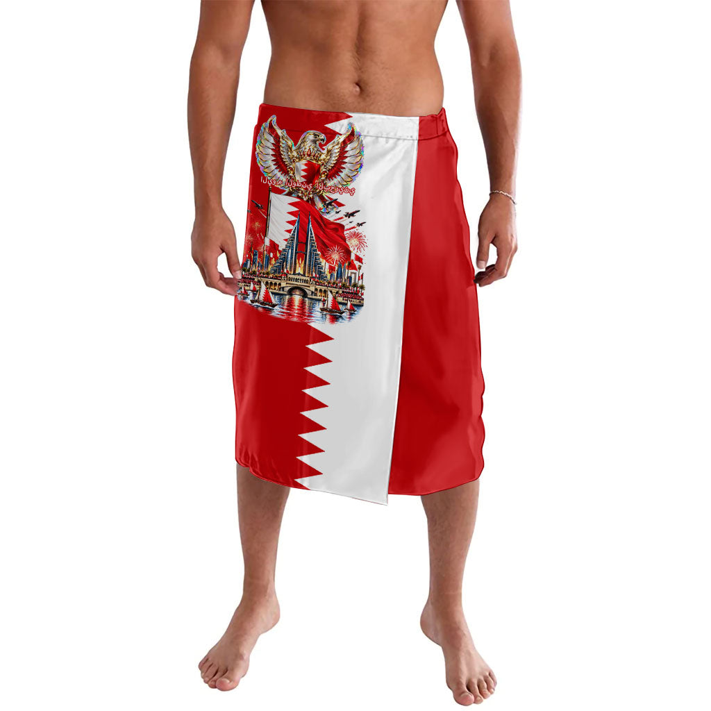 Bahrain National Day Lavalava Cultural Emblem Flag Horse Knight