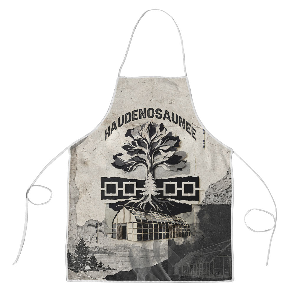 Haudenosaunee Tree Of Peace Apron Native American Iroquois Confederacy Tribal Symbol