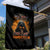 When I Was Born Reaper Fire Garden Flag - Wonder Print Shop