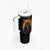 When I Was Born Reaper Fire Tumbler With Handle