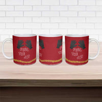 Feel The Joy Christmas Ceramic Mug Xmas Holiday Patterns - Wonder Print Shop