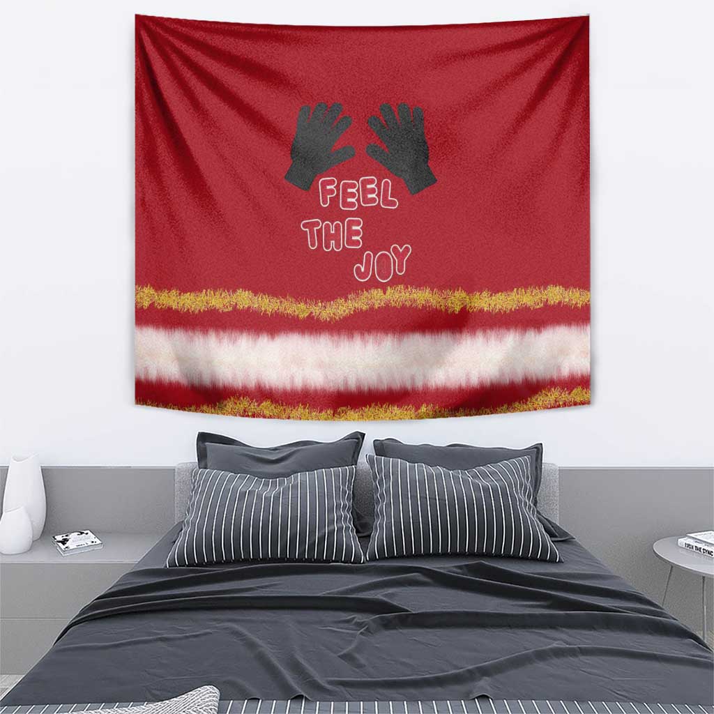 Feel The Joy Christmas Tapestry Xmas Holiday Patterns - Wonder Print Shop