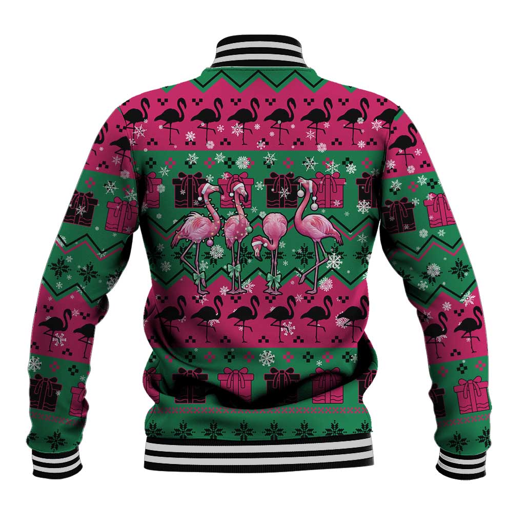 Firefighter Presents Christmas Baseball Jacket Xmas Holiday Patterns - Wonder Print Shop
