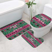 Firefighter Presents Christmas Bathroom Set Xmas Holiday Patterns - Wonder Print Shop