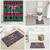 Firefighter Presents Christmas Bathroom Set Xmas Holiday Patterns - Wonder Print Shop
