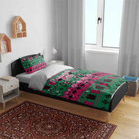 Firefighter Presents Christmas Bedding Set Xmas Holiday Patterns - Wonder Print Shop