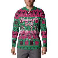 Firefighter Presents Christmas Button Sweatshirt Xmas Holiday Patterns - Wonder Print Shop