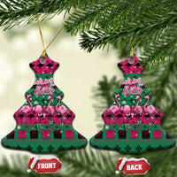 Firefighter Presents Christmas Ceramic Ornament Xmas Holiday Patterns - Wonder Print Shop