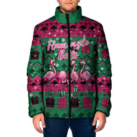 Firefighter Presents Christmas Padded Jacket Xmas Holiday Patterns - Wonder Print Shop