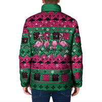 Firefighter Presents Christmas Padded Jacket Xmas Holiday Patterns - Wonder Print Shop