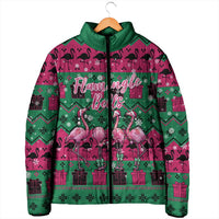Firefighter Presents Christmas Padded Jacket Xmas Holiday Patterns - Wonder Print Shop