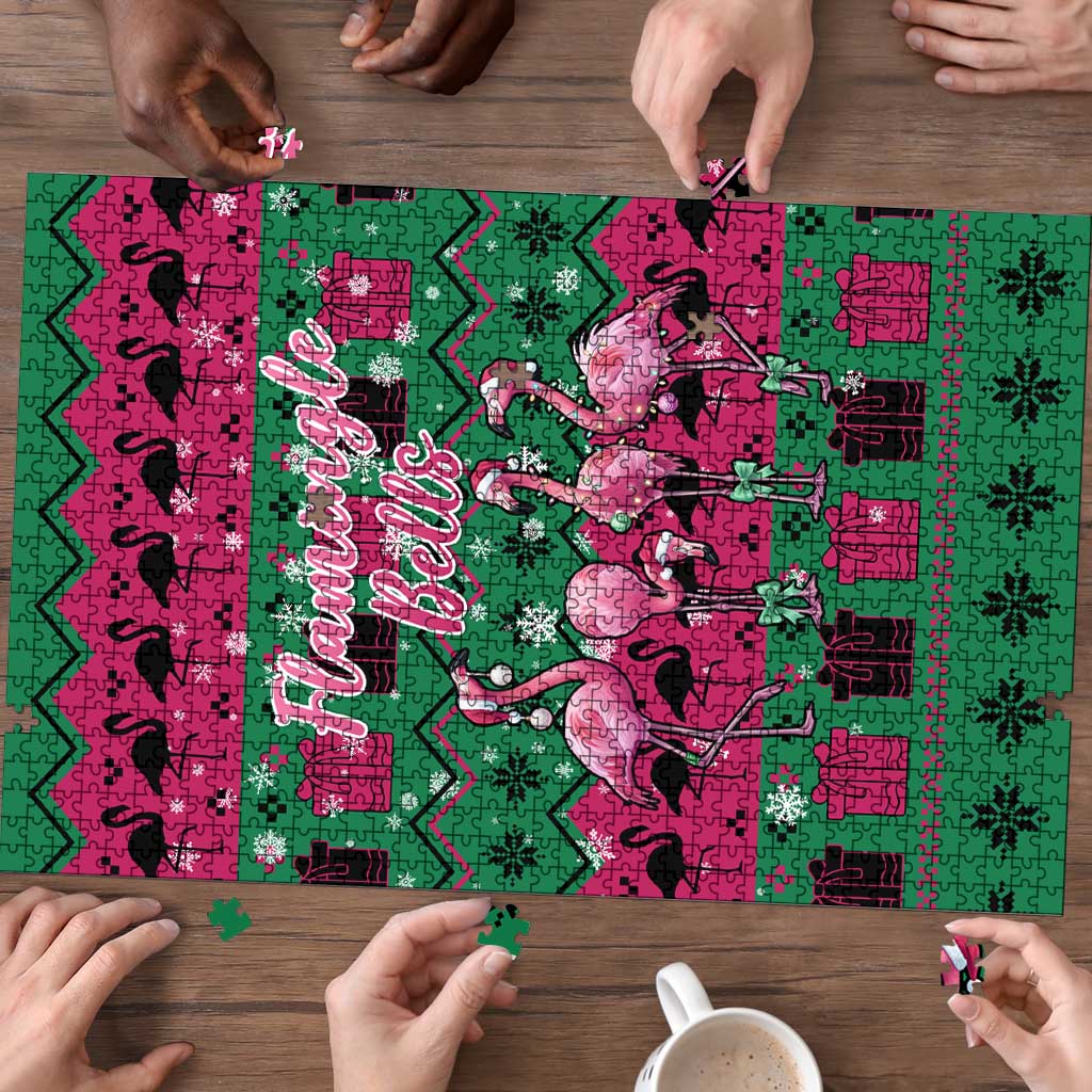 Firefighter Presents Christmas Puzzle Xmas Holiday Patterns - Wonder Print Shop
