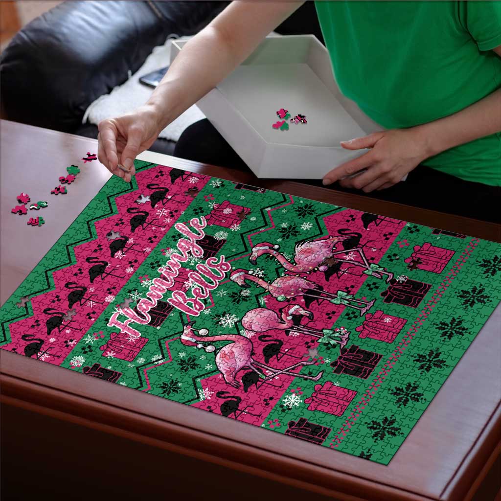Firefighter Presents Christmas Puzzle Xmas Holiday Patterns - Wonder Print Shop