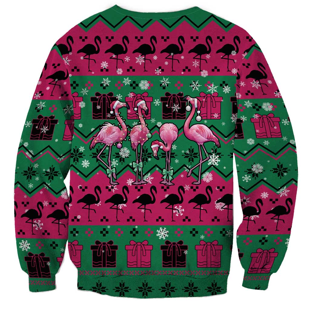 Firefighter Presents Christmas Sweatshirt Xmas Holiday Patterns - undefined