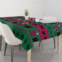 Firefighter Presents Christmas Tablecloth Xmas Holiday Patterns - Wonder Print Shop