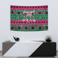 Firefighter Presents Christmas Tapestry Xmas Holiday Patterns - Wonder Print Shop