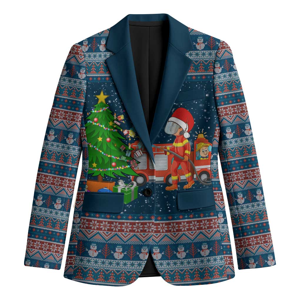 Flamingle Bells Xmas Christmas Blazer Xmas Holiday Patterns - Wonder Print Shop