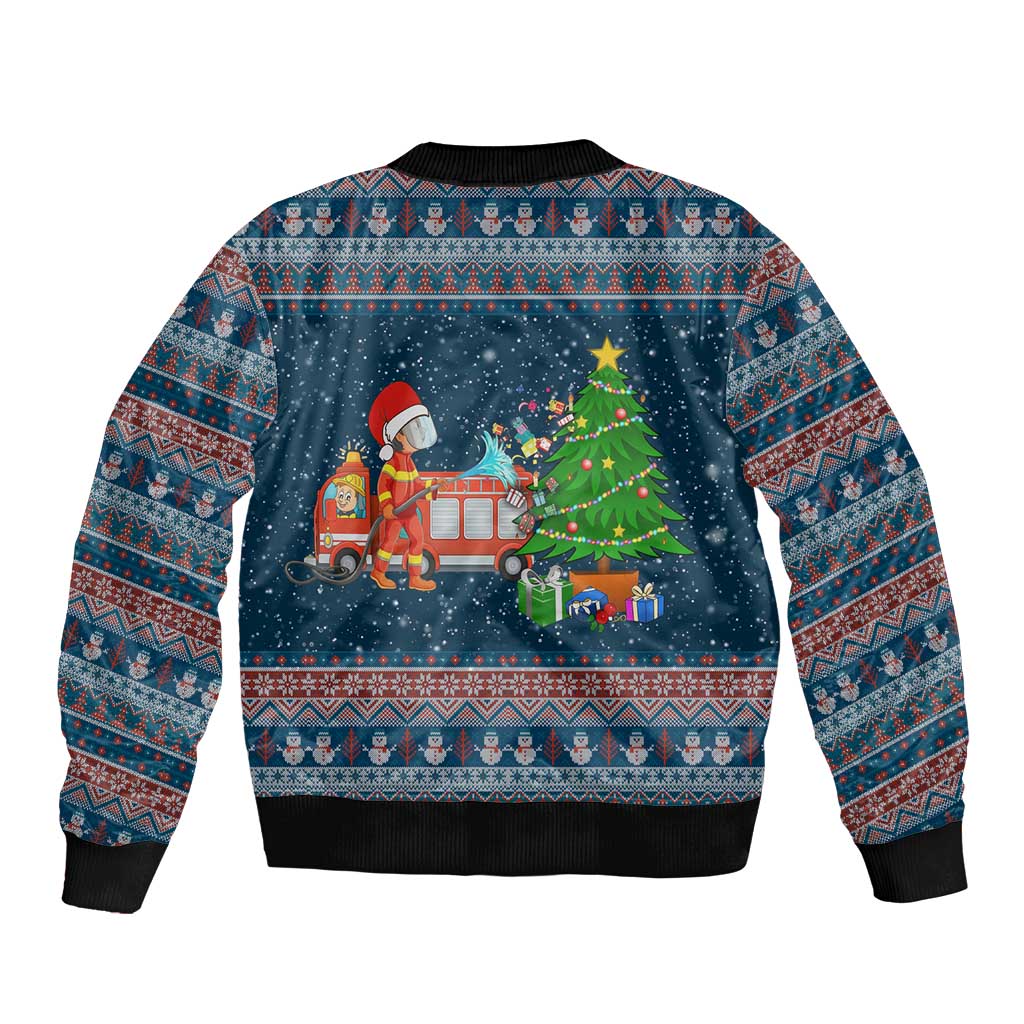 Flamingle Bells Xmas Christmas Bomber Jacket Xmas Holiday Patterns - Wonder Print Shop
