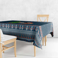 Flamingle Bells Xmas Christmas Tablecloth Xmas Holiday Patterns - Wonder Print Shop