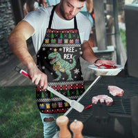 Tree Rex Christmas Apron Xmas Holiday Patterns - Wonder Print Shop