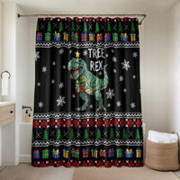 Tree Rex Christmas Bathroom Set Xmas Holiday Patterns - Wonder Print Shop