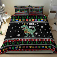 Tree Rex Christmas Bedding Set Xmas Holiday Patterns - Wonder Print Shop