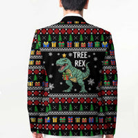 Tree Rex Christmas Blazer Xmas Holiday Patterns - Wonder Print Shop