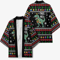 Tree Rex Christmas Kimono Xmas Holiday Patterns - Wonder Print Shop