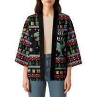 Tree Rex Christmas Kimono Xmas Holiday Patterns - Wonder Print Shop