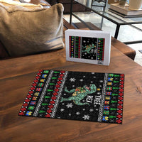 Tree Rex Christmas Puzzle Xmas Holiday Patterns - Wonder Print Shop