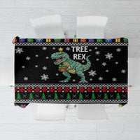 Tree Rex Christmas Tablecloth Xmas Holiday Patterns - Wonder Print Shop
