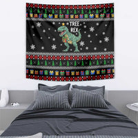 Tree Rex Christmas Tapestry Xmas Holiday Patterns - Wonder Print Shop