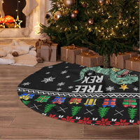 Tree Rex Christmas Tree Skirt Xmas Holiday Patterns - Wonder Print Shop