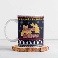 That Woman From Michigan Christmas Ceramic Mug Xmas Holiday Patterns - Wonder Print Shop